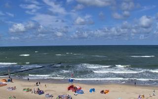 Mielno - widok na plażę zachód - 28-07-2026 10:20