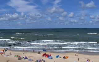 Mielno - widok na plażę zachód - 28-07-2026 10:28