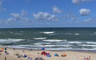 Mielno - widok na plażę zachód - 28-07-2026 11:06