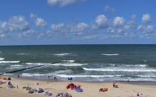 Mielno - widok na plażę zachód - 28-07-2026 11:22