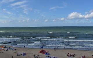Mielno - widok na plażę zachód - 28-07-2026 12:16