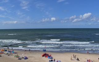 Mielno - widok na plażę zachód - 28-07-2026 12:24