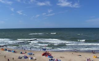 Mielno - widok na plażę zachód - 28-07-2026 13:10