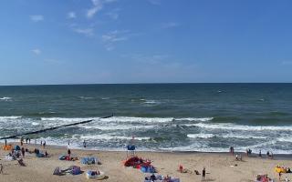 Mielno - widok na plażę zachód - 28-07-2026 13:33