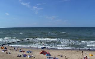 Mielno - widok na plażę zachód - 28-07-2026 13:41