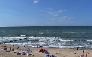 Mielno - widok na plażę zachód - 28-07-2026 13:56