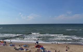 Mielno - widok na plażę zachód - 28-07-2026 14:50