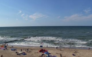 Mielno - widok na plażę zachód - 28-07-2026 14:58