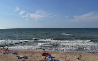 Mielno - widok na plażę zachód - 28-07-2026 15:06