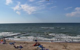 Mielno - widok na plażę zachód - 28-07-2026 15:21