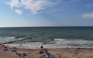 Mielno - widok na plażę zachód - 28-07-2026 15:29