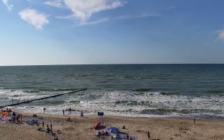 Mielno - widok na plażę zachód - 28-07-2026 15:37
