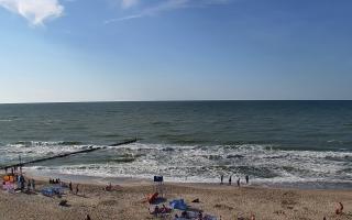 Mielno - widok na plażę zachód - 28-07-2026 15:44