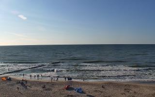 Mielno - widok na plażę zachód - 28-07-2026 16:38