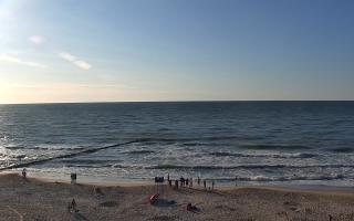 Mielno - widok na plażę zachód - 28-07-2026 17:09