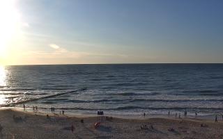 Mielno - widok na plażę zachód - 28-07-2026 17:40