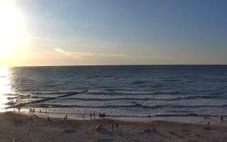 Mielno - widok na plażę zachód - 28-07-2026 17:48