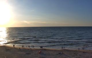 Mielno - widok na plażę zachód - 28-07-2026 17:56