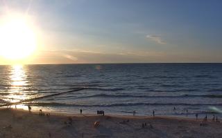 Mielno - widok na plażę zachód - 28-07-2026 18:11