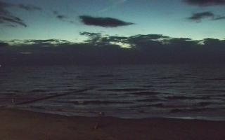 Mielno - widok na plażę zachód - 28-07-2026 20:30