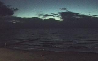 Mielno - widok na plażę zachód - 28-07-2026 20:38