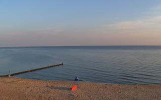 Mielno - widok na plażę zachód - 04-08-2026 04:02