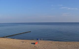 Mielno - widok na plażę zachód - 04-08-2026 04:56