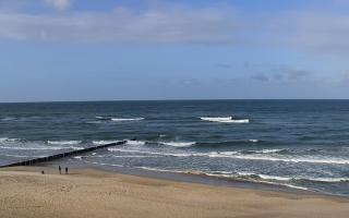 Mielno - widok na plażę zachód - 26-10-2026 11:55