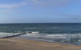 Mielno - widok na plażę zachód - 26-10-2026 12:56