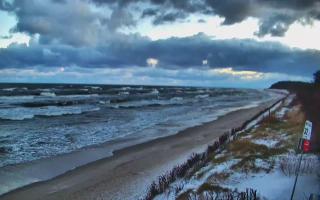 Ostrowo wchodnia strona plaży - 21-11-2024 06:41