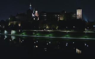 Kraków - Wawel panorama zamku - 21-10-2024 20:57