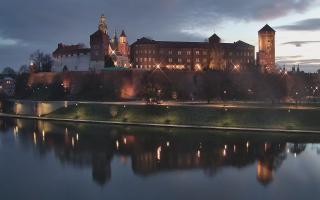 Kraków - Wawel panorama zamku - 21-11-2024 05:29