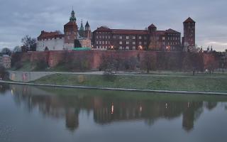 Kraków - Wawel panorama zamku - 21-11-2024 05:44