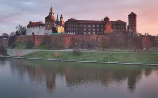 Kraków - Wawel panorama zamku - 21-11-2024 06:07