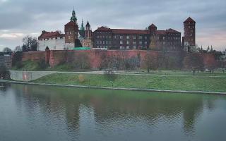 Kraków - Wawel panorama zamku - 21-11-2024 06:22