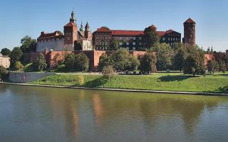 Kraków - Wawel panorama zamku - 18-09-2025 07:58