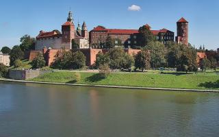 Kraków - Wawel panorama zamku - 18-09-2025 08:58