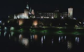 Kraków - Wawel panorama zamku - 25-10-2025 18:55