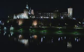 Kraków - Wawel panorama zamku - 25-10-2025 19:17