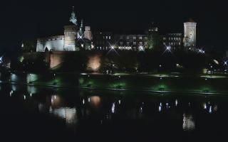 Kraków - Wawel panorama zamku - 25-10-2025 19:25