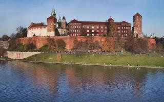 Kraków - Wawel panorama zamku - 01-11-2025 13:42