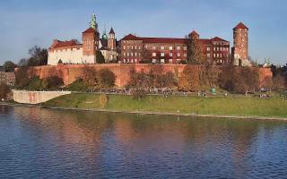 Kraków - Wawel panorama zamku - 01-11-2025 13:50