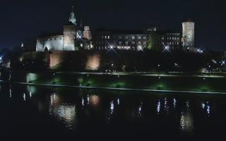 Kraków - Wawel panorama zamku - 01-11-2025 20:40