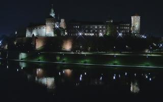 Kraków - Wawel panorama zamku - 01-11-2025 21:10