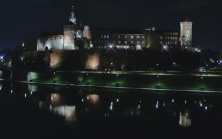 Kraków - Wawel panorama zamku - 01-11-2025 21:25