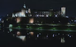 Kraków - Wawel panorama zamku - 01-11-2025 21:48