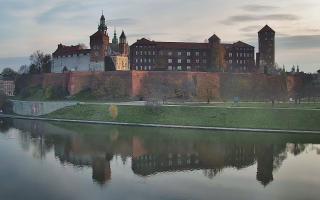 Kraków - Wawel panorama zamku - 02-11-2025 06:02