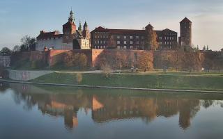 Kraków - Wawel panorama zamku - 02-11-2025 06:55