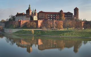 Kraków - Wawel panorama zamku - 02-11-2025 07:25