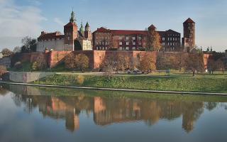Kraków - Wawel panorama zamku - 02-11-2025 07:55